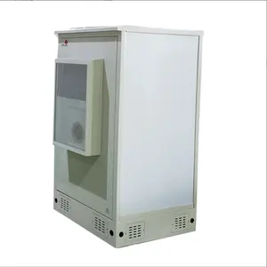 Customized 2.1M Double Wall Telecom Outdoor 42U Network Cabinet Electric Floor Standing Cabinet