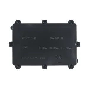 Düşük fiyat 192x124x70Fixed kulak tipi IP65 Pvc plastik su geçirmez fiber optik küçük elektrik bağlantı kutusu