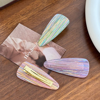 Pinces à cheveux FANXING en acétate, faites à la main, écologiques, légères, colorées, style simple, accessoires pour cheveux pour femmes, pour les fêtes