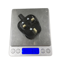 Enchufe británico REBOBINADO DE 3 pines, enchufe de alimentación tipo G con fusible de 13A, enchufes eléctricos y enchufes