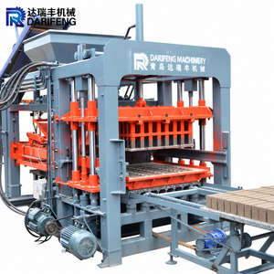 Machine à blocs QT8-15, machine à briques automatique, machine à blocs de béton, machine à pavés en ciment, usine de blocs de béton creux autobloquants - Product Image 1