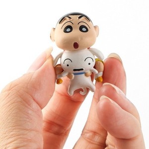 6 pièces/ensemble petit artisanat <span class=keywords><strong>Crayon</strong></span> Shin-chan Anime figurine ensemble jouets Collection modèle ornements cadeau tasse accessoires 3 ~ 5cm - Product Image 3