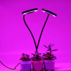 Gardguard LED Grow Lights Clip de escritorio USB LED Plant Grow Light Brillo regulable Luces de plantas - Product Image 5