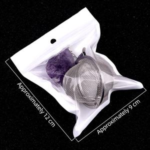 Colador de Té de Cristal de Ágata con Forma Irregular Pulida, <span class=keywords><strong>Filtro</strong></span> de Malla para Sopa y Especias para Olla Caliente - Product Image 4