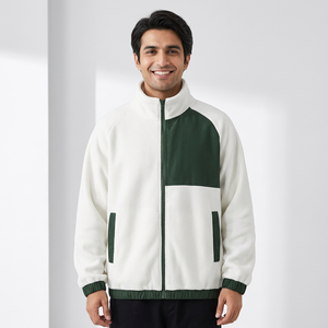Chaqueta de montaña de piel sintética, chaquetas casuales de forro polar para hombre, chaqueta sherpa estilo urbano - Product Image 1