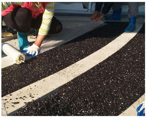 Chips de piedra multicolor vibrantes Impresionantes suelos de terrazo Diseños decorativos de hormigón Guijarros lavados naturales - Product Image 6