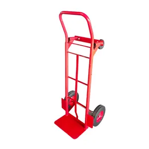 china factory heavy duty steel hand truck garden tool cart hand trolley