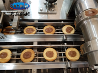 Machine automatique Skywin à deux voies pour biscuits fourrés à la crème, machine à sandwichs, machine à biscuits