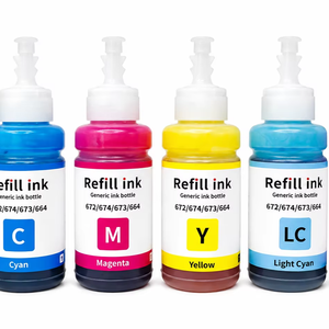Tinta de Recarga Cocolor 674 T673 Compatible con Impresoras Epson L800 L805 L810 L850 L1800 EcoTank - Product Image 1