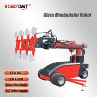 ROBOTAST Manipulator Kaca Penggerak Roda Depan Segala Medan Tipe Vacuum Lifter Robot Pemasang Kaca dengan Kapasitas Beban 800kg