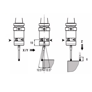 Nouveaux produits CN LY Sonde de centrage et de recherche de bords à faible consommation d'énergie Sonde CNC de <span class=keywords><strong>mesure</strong></span> 3D pour la <span class=keywords><strong>mesure</strong></span> de position - Product Image 3