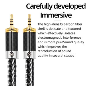 ATAUDIO Stereo <span class=keywords><strong>cuffie</strong></span> <span class=keywords><strong>Jack</strong></span> placcato oro connettore cavo 2.5mm cavo Audio maschio a maschio da 2.5mm a 2.5mm subminiatura - Product Image 5