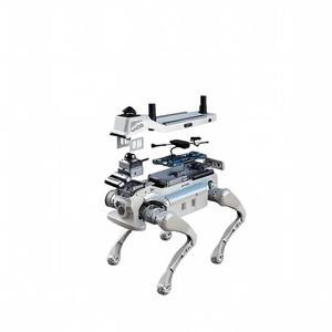 Perro Robot Robusto Todoterreno con IA, Serie Genisom, Plateado, Cuadrúpedo, para Búsqueda con Soporte para Cámara Térmica - Product Image 5