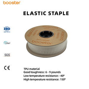 ลวดเย็บพลาสติกยืดหยุ่น Booster Elastic Staple Thread ขนาด 15-150 มม. ขายดี ลวดเย็บพลาสติกยืดหยุ่น รับน้ำหนักได้ 6-9 ปอนด์ ทนทาน อุณหภูมิ -40 ถึง 150 องศา - Product Image 4