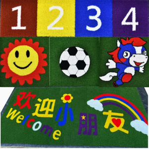หญ้าเทียมสังเคราะห์แบบเป็นมิตรกับสิ่งแวดล้อม ความสูง 50 มม. ป้องกันการเสื่อมสภาพ กันน้ำ สำหรับตกแต่งลานบ้านในร่ม - Product Image 4