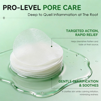 Masque en tissu à l'acide salicylique pour peaux grasses, élimination des points noirs, comédons fermés, contrôle du sébum, traitement de l'acné, anti-inflammatoire, apaisant