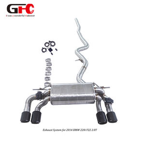 Sistema di Scarico Catback Valvetronic Specifico per BMW 220i 3.0T F22 GFC, Silenziatore per Suono Sportivo - Product Image 2