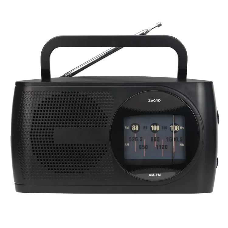 Modische große 230V tragbare Desktop-Küche FM bin Radio empfänger