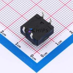 TSW12111-105B511BA Tactile Switch Through hole-4P,11.7x11.5mm Switch Single Pole Single Throw Round Button 2.8N 11.7mm - Product Image 2