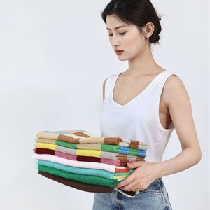 Nouvelle série d'illustrations : <span class=keywords><strong>Serviette</strong></span> de bain jacquard teinte en fil, douce pour la peau, en coton peigné à boucles longues, pour enfants et adultes - Product Image 4
