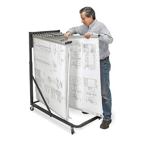 Giá Trưng Bày Áp Phích Dọc Jh-mech Và Giá Đỡ Kế Hoạch Giá Đỡ Thiết Bị Lưu Trữ Tập Tin Thiết Kế Di Động - Product Image 4