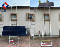 STONIMAGE 4-25M Élévateur de panneaux solaires électriques, monte-charge photovoltaïque pour toit de maison