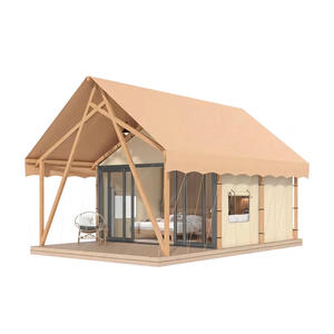 <span class=keywords><strong>Chalet</strong></span> Tente Safari-Canvas Luxury Family Lodge Glamping Mobile Tentes Maison à vendre - Product Image 1