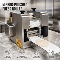 HNRB RB-S200 Machine à pâte à dumplings de comptoir 140 W en acier inoxydable pour la fabrication de wontons et baozi, vente en gros pour usines