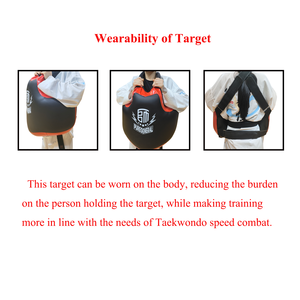 เป้าป้องกันอกสำหรับฝึกซ้อม (รูปทรงเต่า) เหมาะสำหรับเ<span class=keywords><strong>ท</strong></span>ควันโด คาราเต้ และมวย<span class=keywords><strong>ไทย</strong></span> - Product Image 5