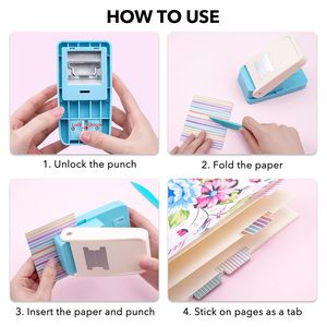 Perforatore per Etichette Fai-da-Te per Scrapbooking, Diari, Bibbie, Quaderni, Agende - Creatore di Etichette in Carta - Product Image 2