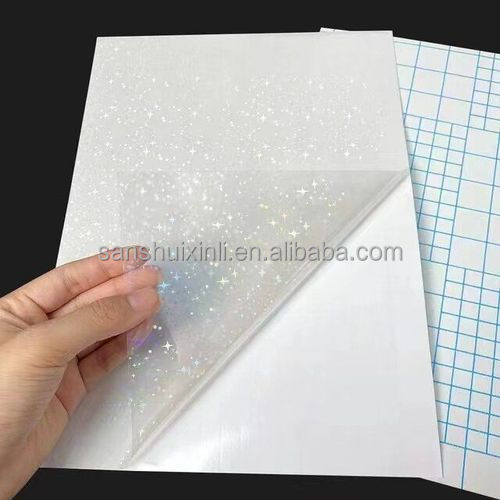 Cold Lamination Film Paper A4 Sheet Self Adhesive Sticker Protect Photo Holographic Bopp Lamination Film Roll