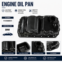 Chảo dầu động cơ nâng cao cho BMW OE 11137649311, thiết kế chính xác, thiết kế dòng chảy tối ưu, có vách ngăn để tăng độ ổn định