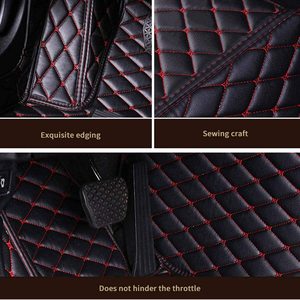 Tapis de sol de voiture universels de luxe en cuir PU, ensemble complet 5 places, haute qualité, pour <span class=keywords><strong>Kia</strong></span> K5/<span class=keywords><strong>Kia</strong></span> K3 - Collection 2022 en vogue - Product Image 5