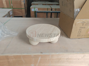 Decorative Natural Door-shaped Travertine Decoration Stones for Crafts Bookcase <b>Paperweight</b> Marble Accessories Handmade - Product Image 3