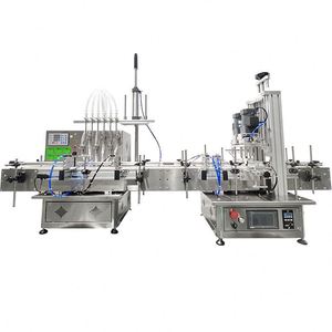 Ligne de production automatique de remplissage de liquides en bouteille, machine de remplissage et de bouchage automatique pour shampooings, produits cosmétiques, boissons et jus d'orange - Product Image 5
