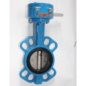 Vanne papillon Longyao Shuangyong Dn80 D371X 16Q avec revêtement en caoutchouc pour eau basse pression - Product Image 4