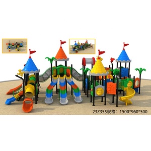 Trẻ Em <span class=keywords><strong>S</strong></span>ân Chơi Ngoài Trời Thiết Bị Đu Trượt Chơi Đặt Vườn Vui Chơi Giải Trí Công Viên Khu Vực Chơi Cho Trẻ Em - Product Image 1