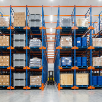 Système de rayonnage à navette haute densité avec rayonnage à navette pour la logistique 3PL, en acier Q235B, pour entrepôt industriel