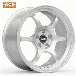 1 pièce Jantes forgées sur mesure 20 <span class=keywords><strong>pouces</strong></span> 5x108 5x110 avec enjoliveurs flottants brossés transparents pour voiture <span class=keywords><strong>de</strong></span> tourisme - Product Image 2