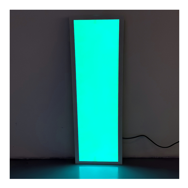 2 X 4 LED Customizable RGB CCT Smart Panel Light Industrial Style Flat Panel with RGB Recessed Ceiling Square Design