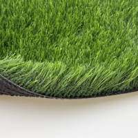 Immer Grünes Gras Hochwertiger Polypropylen-Kunstrasen 50mm Rolle - Feuerfeste Hochdichte Landschaftsgestaltung Wanddekoration