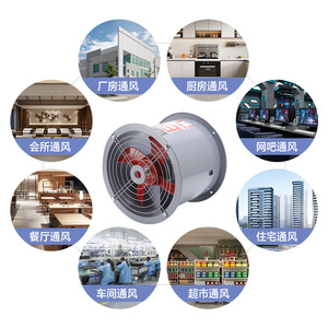 In-Stock High-Power CBF-300 Industrial Explosion-Proof <b>Ventilator</b> Fixed Duct Cooling Axial Flow Fan - Product Image 1