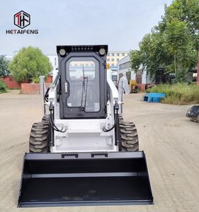 Minicargadora Compacta de Alta Maniobrabilidad con Aplicaciones Multifuncionales para Construcción y Agricultura, Motor JH65, con Ruedas y Orugas - Product Image 3