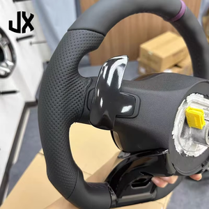 Volant de voiture pour <span class=keywords><strong>Mercedes</strong></span> Benz CLS 350 W157 W218 W219 W257 53 63 A45 a 45 W176 W177 Amg Volant en cuir perforé - Product Image 6