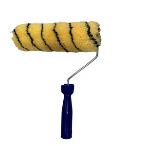 <span class=keywords><strong>Rouleau</strong></span> à <span class=keywords><strong>peinture</strong></span> en polyester haute capacité avec poignée ergonomique - Noyau en résine durable de qualité professionnelle pour murs intérieurs, plafonds et projets de bricolage - Product Image 3