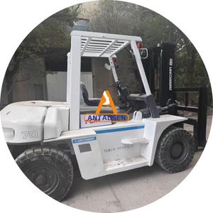 รถยกดีเซล FD70 TCM ความจุ7ตัน3เสา4.5เมตรรถยกพาเลทมอเตอร์ญี่ปุ่น Komatsu สภาพใหม่ - Product Image 5