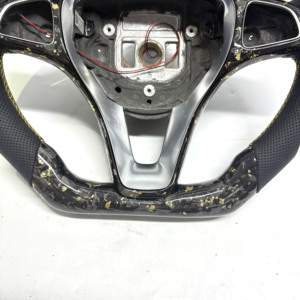 Volante in Fibra di Carbonio Personalizzato per <span class=keywords><strong>Mercedes</strong></span> Benz AMG W205 W212 W213 W246 C292 C43 C63 E63 S65 W463 W222 <span class=keywords><strong>C180</strong></span> C200 C250 C300 - Product Image 4