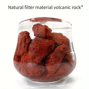 Filtre d'aquarium de bloc de roche volcanique écologique Durable rouge naturel réservoir de poissons médias biologiques eau claire filtre Bio extérieur - Product Image 3