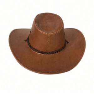 Sombreros Vaqueros Mexicanos de PU para Mujer, Estilo Moderno, Color Personalizado, Servicio OEM, para Viajes, Deportes y Uso Casual - Product Image 3