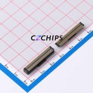 XDBM/F-0550-2*50PIN Board-to-Board & Backplane Connector SMD,P=0.5mm Connector 100P 0.5mm Vertical Mount 2 - Product Image 2